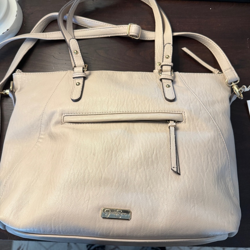 Jessica Simpson Beige Shoulder Bag